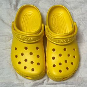 Yellow Crocs